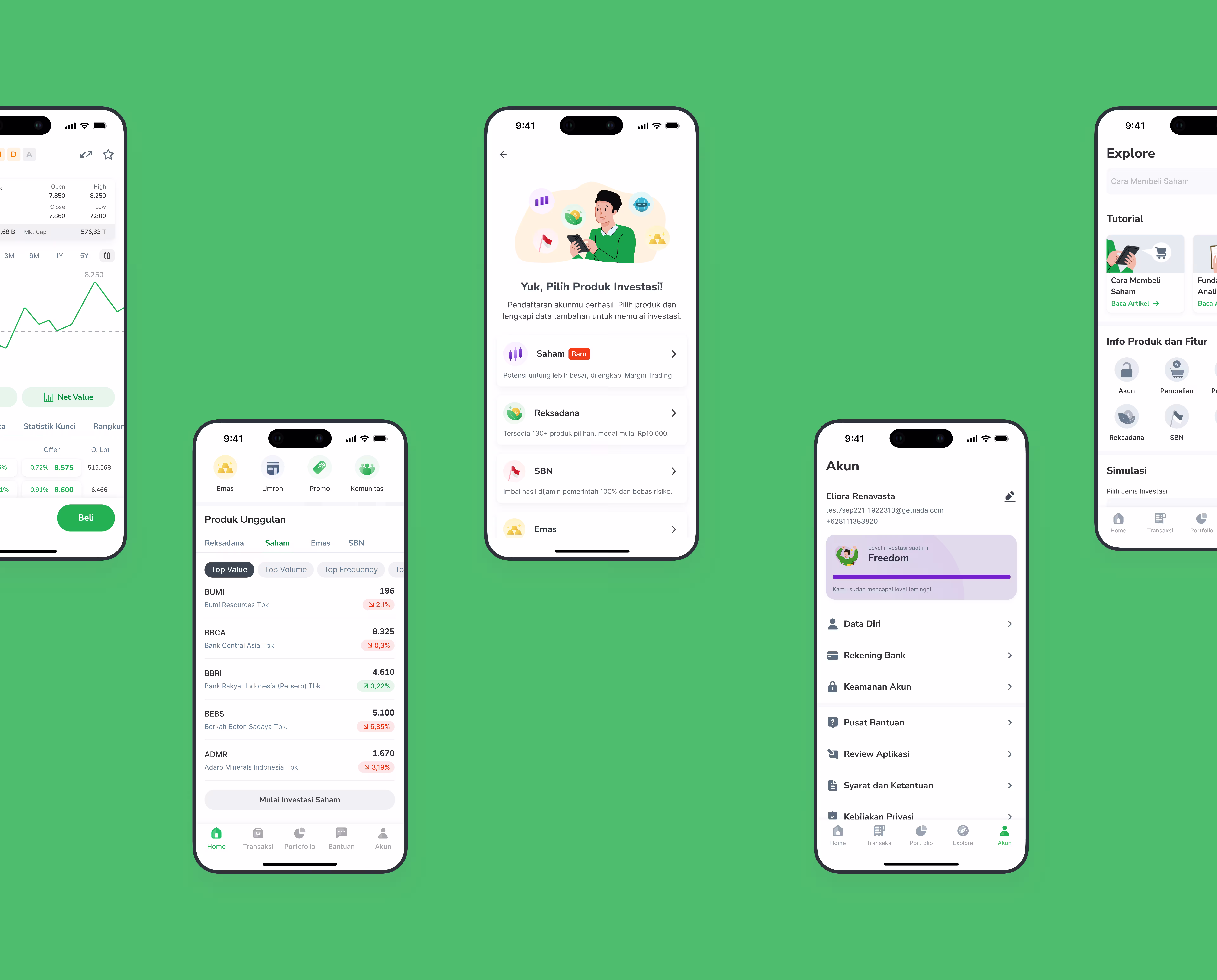 Showcase of Biome Design System's modern visual language.