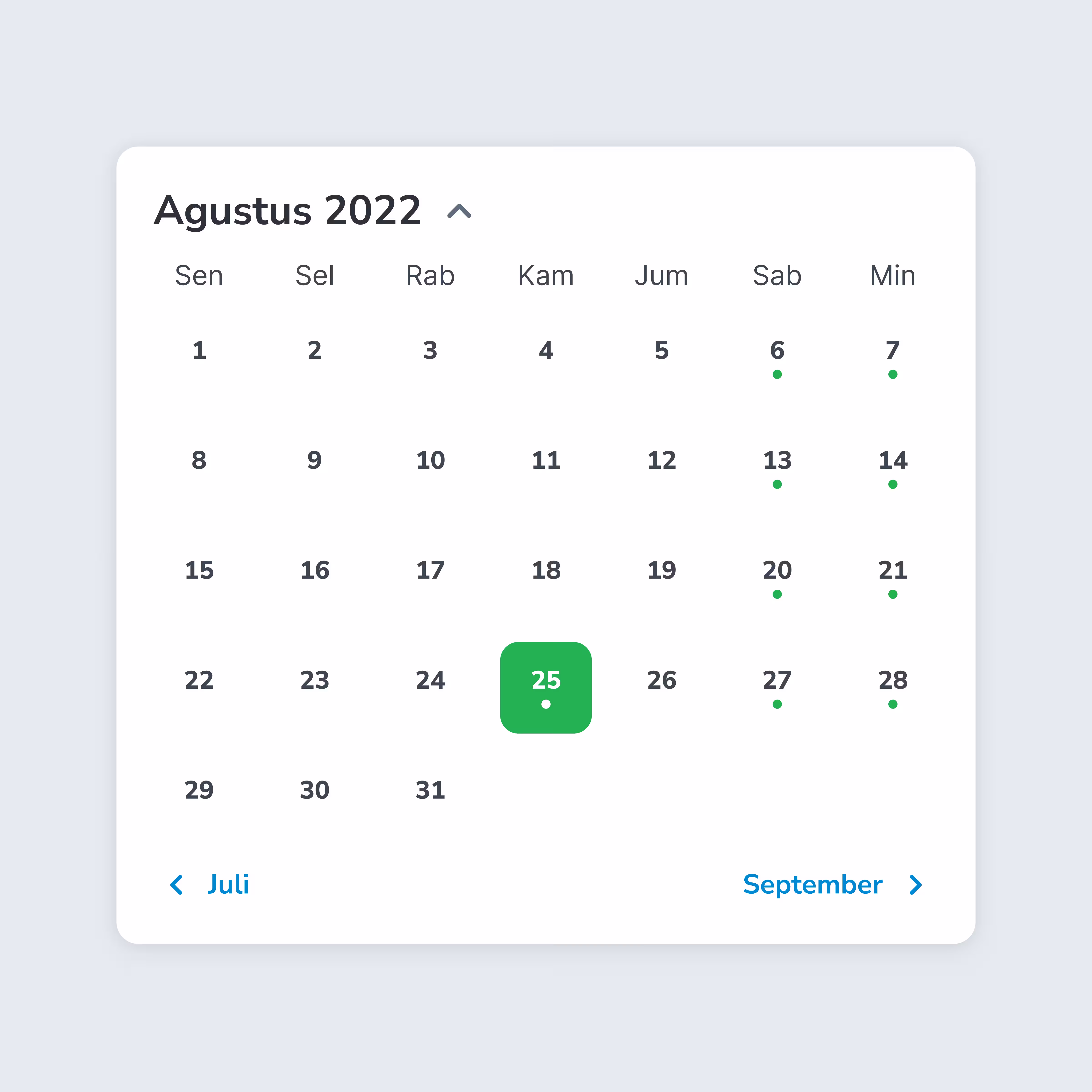 UI Component - Stock Price alternate view